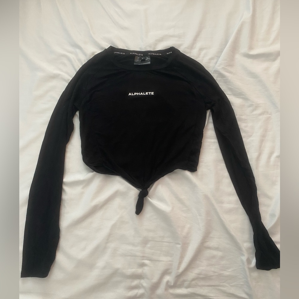 Alphalete long sleeve crop